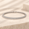 Moissanite Tennis Bracelet 3mm