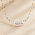 5.00ct TW Moissanite Necklace – Gold
